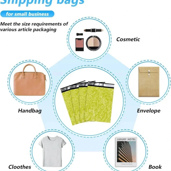 100 Poly Mailer 10x13 Inch 100 Pcs, Waterproof and Tear-Resistant Shipping Bags - Picture 8 of 8